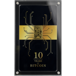 Denarium Bitcoin Decennium 2019